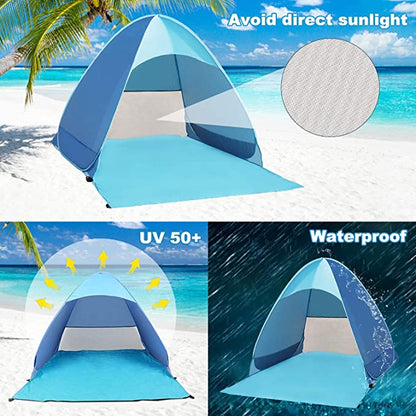 Pop Up Tent Blue