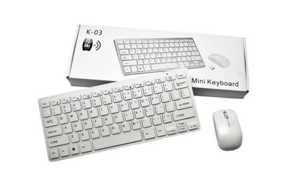 Mini Keyboard & ΔΩΡΟ wireless mouse 2.4GHz